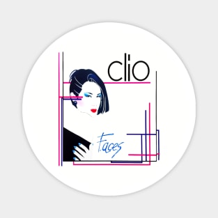 Clio Faces 80s Italo Disco Underground Magnet